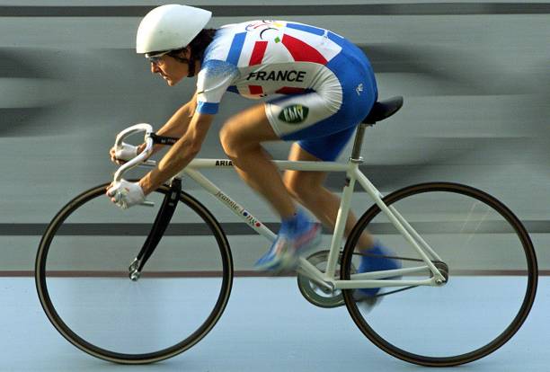 Jeannie Longo, ciclista su pista